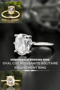 Oval Solitaire Ring/ 2.10CT Oval Moissanite Diamond Wedding Ring/ Moissanite Engagement Ring/ Anniversary Ring/Promise Ring/Yellow Gold Ring Description of Ring ___________________________ ● Moissanite Details → Stone Shape : Oval Cut → Stone Size : 2.10 CT → Stone Measurement : 7.5x9.5 mm → Stone Color : EF → Stone Clarity : VVS1 → Mohs Scale : Moissanite 9.25 → Refractive Index : 2.65 (Moissanite) ● Metal Details → Metal type: Gold → Metal Purity: 14 KT → Metal Tone: Yellow