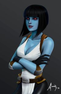 Blue skinned Deadliness by Mauricio-Morali.deviantart.com on @DeviantArt