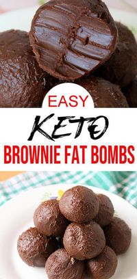 5 Ingredient Keto fat bombs! These Chocolate Brownie fat bombs cups are kind of like a real brownie treat. NO bake recipe that is healthy, sugar free, gluten free & low carb. Great as quick snack ideas, keto desserts or delish sweet treat. Easy to make recipe to eat healthier & keto friendly - homemade not store bought. Click for this brownie idea that is a simple & easy recipe & more photos. #healthyrecipes #lowcarb #ketorecipes #chocolate