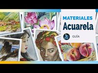 GUIA de materiales para PINTAR con ACUARELA 🎨