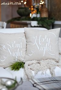 18 Winter Wonderland Home Decor Ideas {The Weekly Round UP} - This Silly Girl's Life