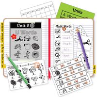 This step-by-step program includes writing, reading, and spelling exercises, as well as review, puzzles, game boards, and folding activities. Interactive Notebooks offer flexibility in curriculum design and an excellent way to shape students’ notebook habits.