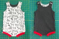 Brindille & Twig - Reversible Harem Romper (No.85) Hack — Sewing and Things