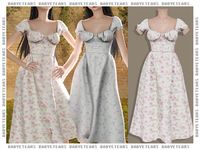 Floreal sweet dress | Babyetears on Patreon