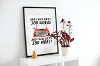 Journalism Printable - Journalist Gifts - Writer Gifts - Copywriter Wall Art - Author Gifts Blogger Poster Literary Prints - Freelance Gifts