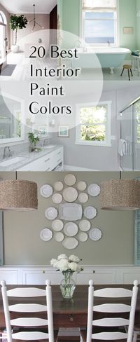 20 Best Interior Paint Colors