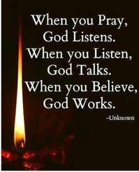 God listens