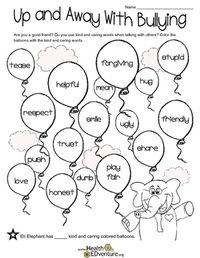 Character Education: Up and Away With Bullying by Health EDventure