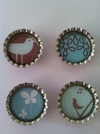 Upcycling Ideas for Bottle Cap | Heart Handmade Blog