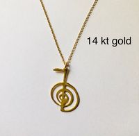 Gold Chokurei Pendant 14 Kt Solid Gold Pendant Pendant - Etsy