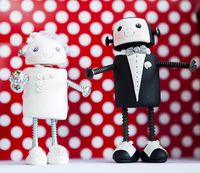 Geeky Robot Wedding: Nick & Barbara