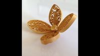 Quilling Flower Using Comb and Pillow - YouTube