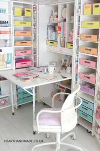 Join the Craft Room Transformational challenge and in 30 days we will reorganize your craft room space in a way that makes crafting almost effortless! Its a totally free challenge, packed with craft room ideas, craft storage ideas and craft room furniture options plus bonus PDF questionnaires, guides and more. You do need to take action and get involved, I can't do it for you but you CAN find out all of the FAQ's in this post before you join #craftroom #organization #sewingroom