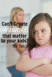 Consequences For Kids That Work!