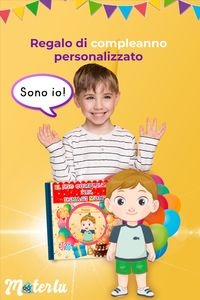 Sei alla ricerca di idee regalo personalizzate per bambini? 📚 Regala un libro personalizzato Materlu, in cui i bambini e le bambine saranno i protagonisti di storie con insegnamenti, piene di immaginazione e fantasia. 👉 Visita la nostra pagina web e crea ora il tuo racconto di compleanno. Puoi salvarlo per comprarlo più tardi!