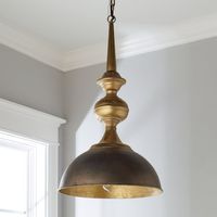 Kasbah Metal Dome Pendant - Shades of Light