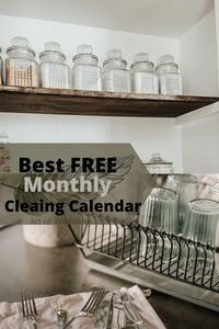 Starting the Month of April 2022 you can download your monthly cleaning calendar! Start your spring cleaning on the right foot!