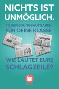 Das #Unterrichtsmaterial für den #Sportunterricht zum Thema „Nichts ist unmöglich“ beschäftigt sich mit Fragen des Sports – Ist das möglich? Kann das sein? Ist es nur Glück gewesen? Mit unseren Karten forderst du deine Klasse in der (un)möglichen #Sportstunde heraus. Im Rahmen dieser #Unterrichtsidee werden die Lernenden in Situationen gebracht, in denen der Gedanke: „Das ist unmöglich“ nahe liegt. #Stationskarten