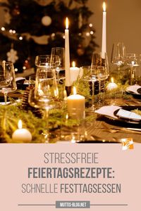 Tipps und Rezepte damit auch größere Familienfeiern relativ stressfrei über die Bühne gehen!