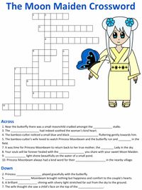 The Moon Maiden crossword puzzle