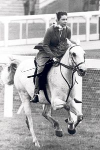 On June 16 1961, the Queen rode her grey horse, Surprise, to Ascot racecourse and cantered elegantly down the course.