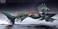 Percy Jackson's concept art hippocampus