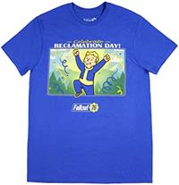 100% Cotton - Do not dry clean - Bioworld specializes in high-quality, officially licensed pop culture merchandise. Featuring everything from classic cartoon characters to video games, to superheroes, and all the newest, most popular movie, toy, and television characters. #fallout #bethesda #falloutnewvegas #ps #gaming #vault #gamer #falloutcommunity #memes #xbox #videogames #fo #vaulttec #wasteland #falloutnv #playstation #cosplay #vaultboy #postapocalyptic #nukacola #brotherhoodofsteel