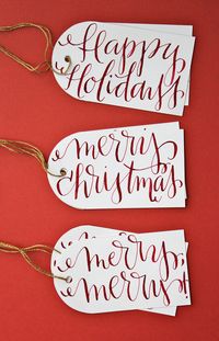 calligraphy tags