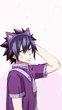Gray with cat ears. Just a little bit cute... :D