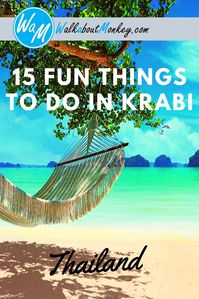 If you looking for fun things to do in Krabi Thailand, this is the place. Krabi is unbeatable for beaches, nightlife and adventure.