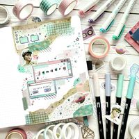 This scrapbook craft is created by @plinthced on IG. Follow us on @alotmallforyou for more inspiration.