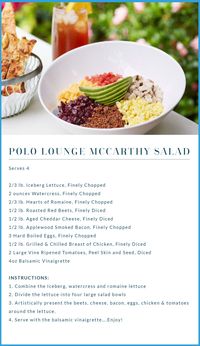 BEST EVER Salad Recipe: The Famous McCarthy Salad at the Beverly Hills Hotel | Well Traveled Kids
