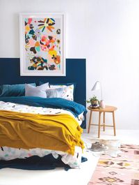 Bold bedroom colors