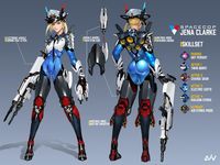 Spacecop - Jena clarke, Ai nouveau on ArtStation at…