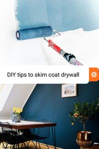 These DIY tips to skim coat drywall are easy to follow and should help you repair your drywall in no time! Here's a brief read explaining how to skim coat drywalls.