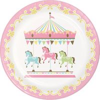 Pastel carrusel fiesta placas / placas fiesta carrusel /