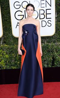 Caitriona Balfe: 2017-golden-globes-red-carpet