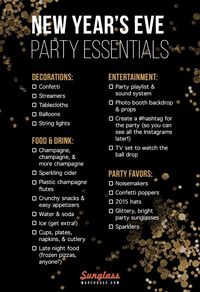 How to Plan an Epic New Year's Eve Party