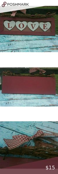 I just added this listing on Poshmark: Handmade FARMHOUSE LOVE DISTRESSED SIGN. #shopmycloset #poshmark #fashion #shopping #style #forsale #Hand Crafted #Other