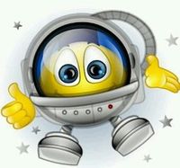Astronaut smiley