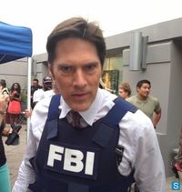 Hotch is suited and ready for action; bring it on!