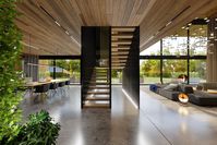 Oak-covered house in Poland by Kando Architects on Behance