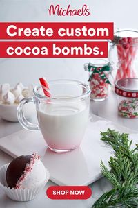 Share meltable masterpieces with supplies from the Sweet Tooth Fairy’s cocoa bomb headquarters.