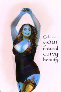 A set of inspiring quotes to help curvy women embrace their bodies, celebrate their curves, and feel confident and beautiful no matter what.