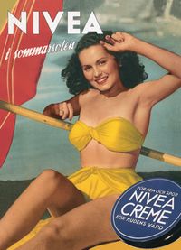 Comercial antigo do creme Nivea. Como não amar o biquíni retrô?