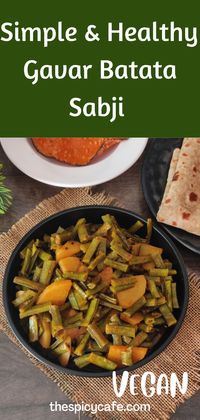 This is a vegan, diabetic-friendly, beginner-friendly, fiber-rich, low-calorie and no onion no garlic recipe.This is a dry stir fry everyday kind of bhaji / sabji served with flatbreads or as a side dish with dal rice. how to make gavar batata nu shaak | how to make gavar sabji | gavara batata sabji | vegetarian recipes | how to make cluster beans curry #gavar #potato #gavarbatata #veganrecipes #vegetarianrecipes #healthyrecipes #noonionnogarlic #satvikrecipes #indianfood #indianrecipes #food