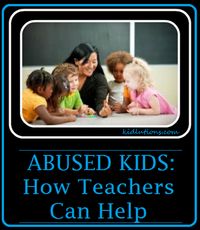 How teachers can help abused kids.