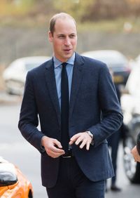 Prince William Duke of Cambridge arrives to officially open McLaren AutomotiveÕs new Composites Technology Centre on November 14 2018 in Rotherham...