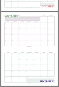 calender 2019