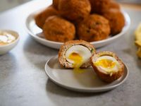 Get Asian Scotch Eggs Recipe from Food Network